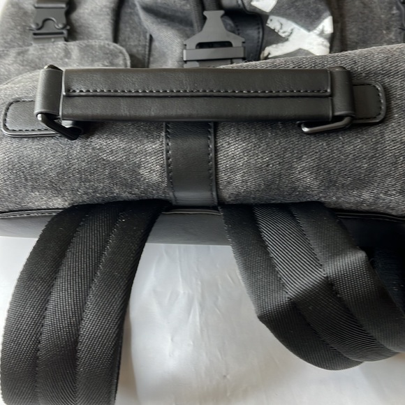 Urban Revivo  leather canvas Laid flat measures 17”x15” depth 7” - Picture 14 of 16